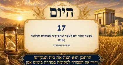 תצוגת ספירת העומר